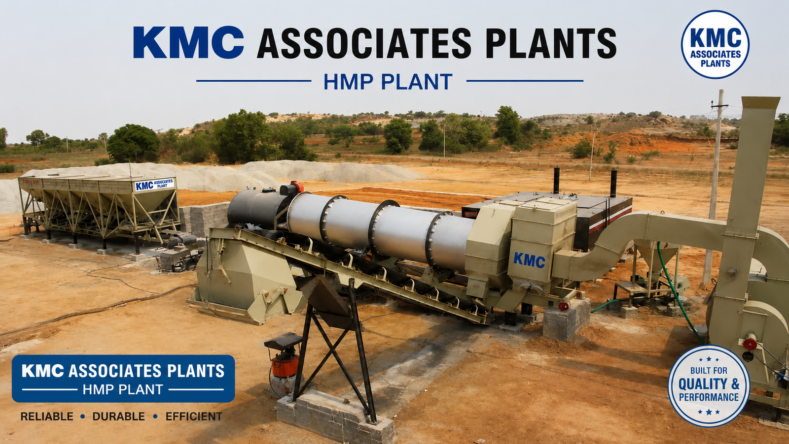 Hot Mix Plant | KMC Construction Company, Civil Contractor Theni, Tamil Nadu