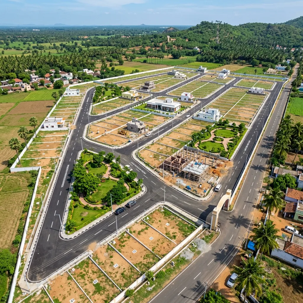 Layout Developments | KMC Construction Company, Civil Contractor Theni, Tamil Nadu
