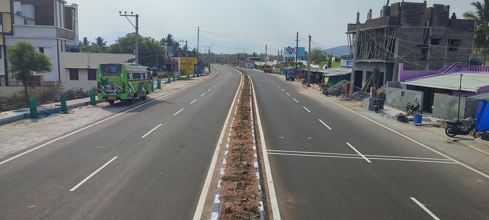 Highways-DGL-CRIDP-Widening Oddanchatram - Thiruppur Road | KMC Construction Company, Civil Contractor Theni, Tamil Nadu