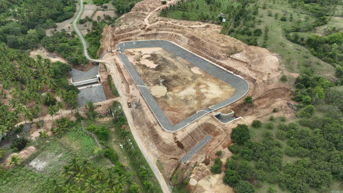 E PUDHUKOTTAI CHECK DAM (WRD) PERIYAKULAM | KMC Construction Company, Civil Contractor Theni, Tamil Nadu