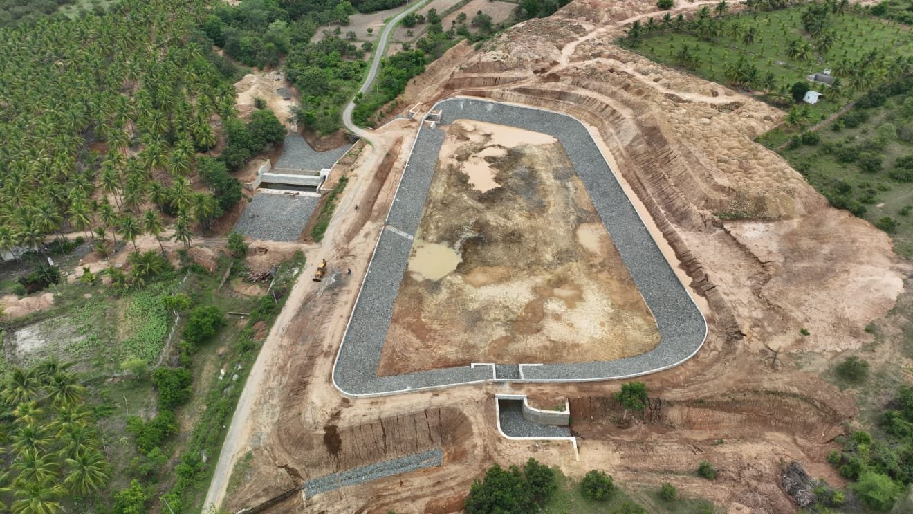 E PUDHUKOTTAI CHECK DAM (WRD) PERIYAKULAM | KMC Construction Company, Civil Contractor Theni, Tamil Nadu