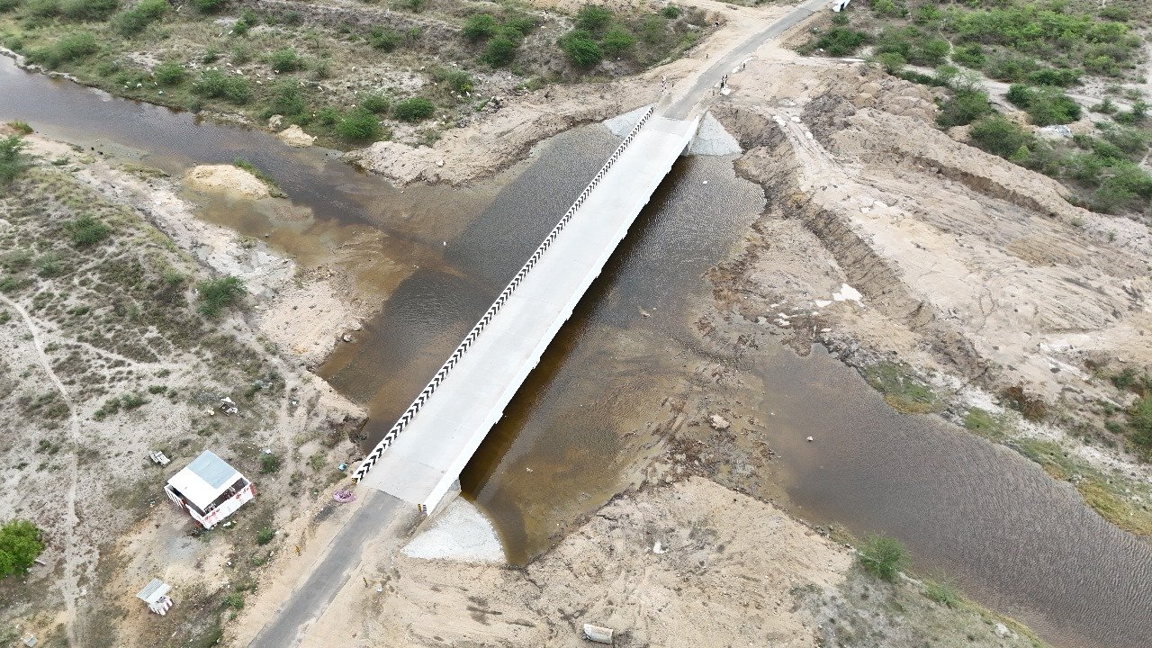 Construction of Bridge at CH:1200 from Chatram to Ramakudumban patti road in Virudhunagar Block | KMC Construction Company, Civil Contractor Theni, Tamil Nadu