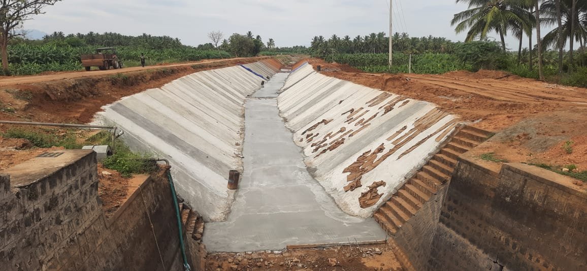 18th Canal repair Works | KMC Construction Company, Civil Contractor Theni, Tamil Nadu