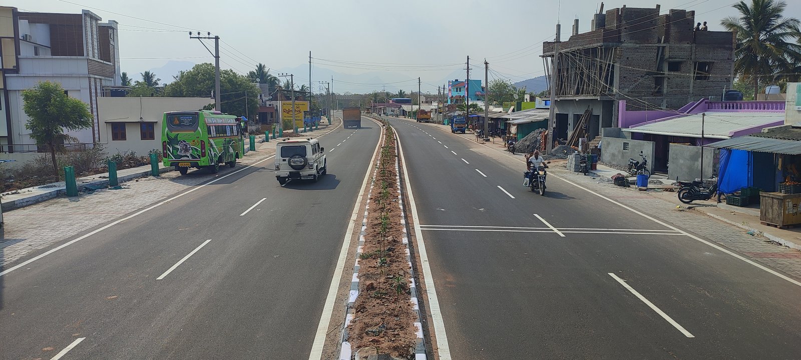 Highways-DGL-CRIDP-Widening Oddanchatram - Thiruppur Road | KMC Construction Company, Civil Contractor Theni, Tamil Nadu