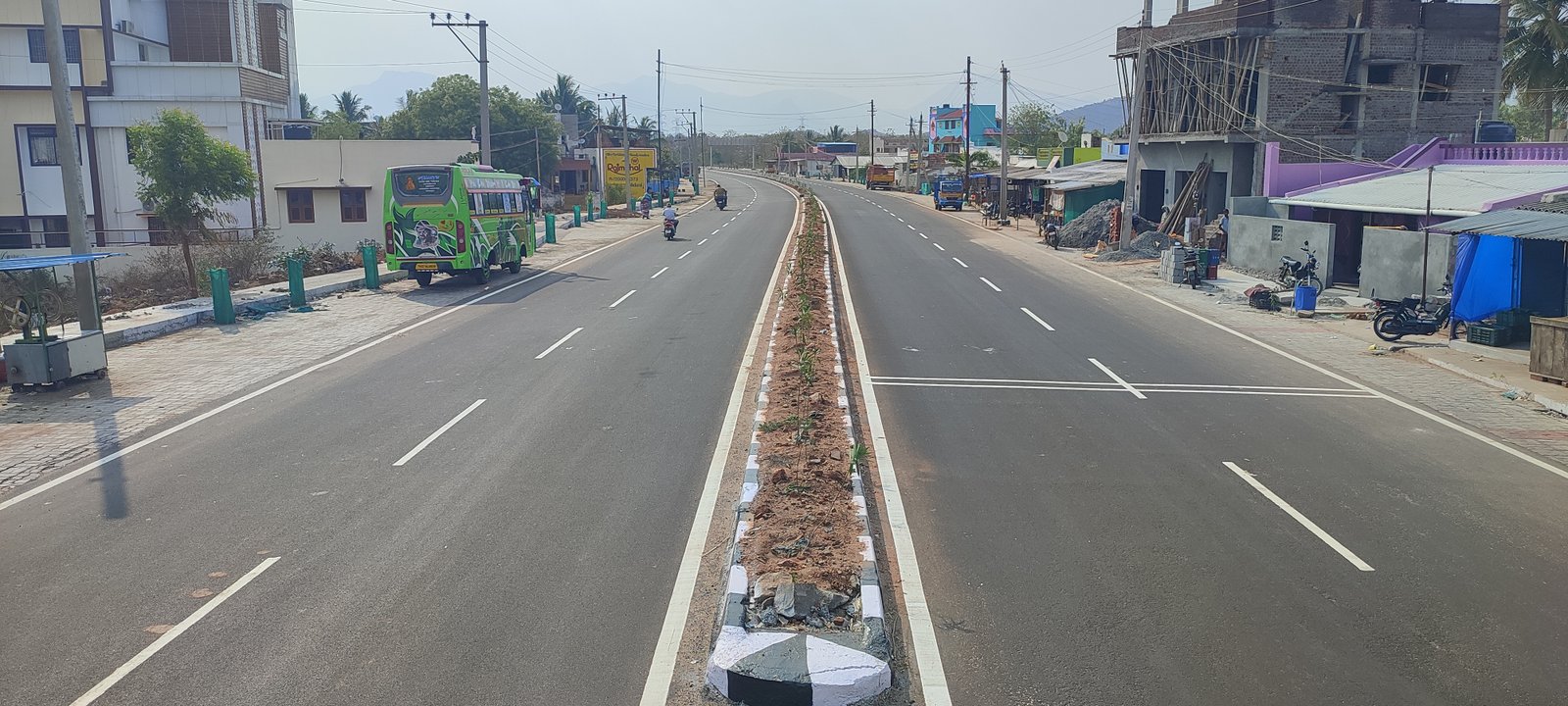 Highways-DGL-CRIDP-Widening Oddanchatram - Thiruppur Road | KMC Construction Company, Civil Contractor Theni, Tamil Nadu